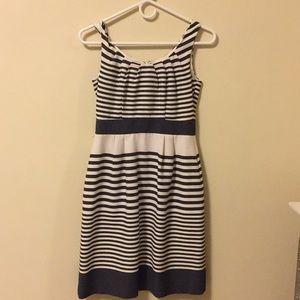 Banana Republic Dress - 00P - Navy & White Stripes